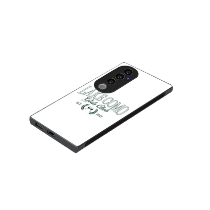 Lake Como stylish phone case for vivo v40 pro | glossy glass and slim fit