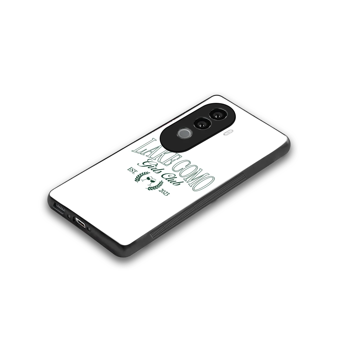 Lake Como stylish phone case for vivo v40e | glossy glass and slim fit