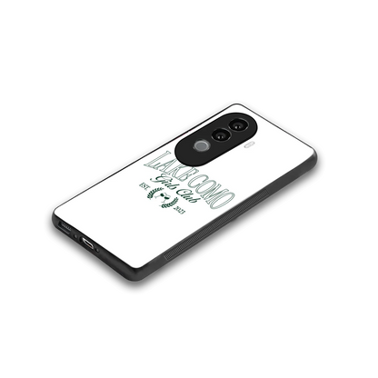 Lake Como stylish phone case for vivo v40e | glossy glass and slim fit