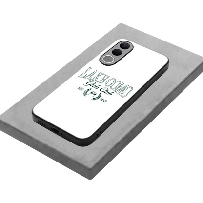 Lake Como stylish phone case for vivo v70 fe | glossy glass and slim fit