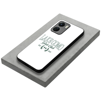 Lake Como stylish phone case for vivo y16 | glossy glass and slim fit