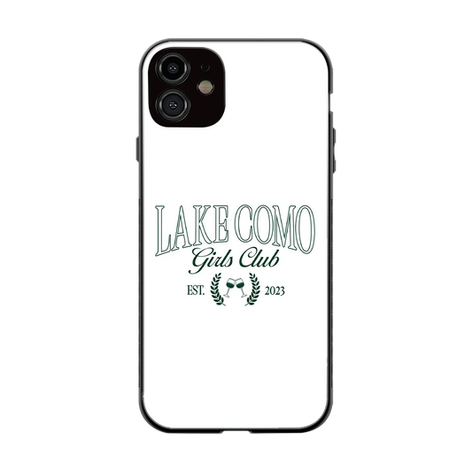 Lake Como back phone cover | glass case for iphone 12