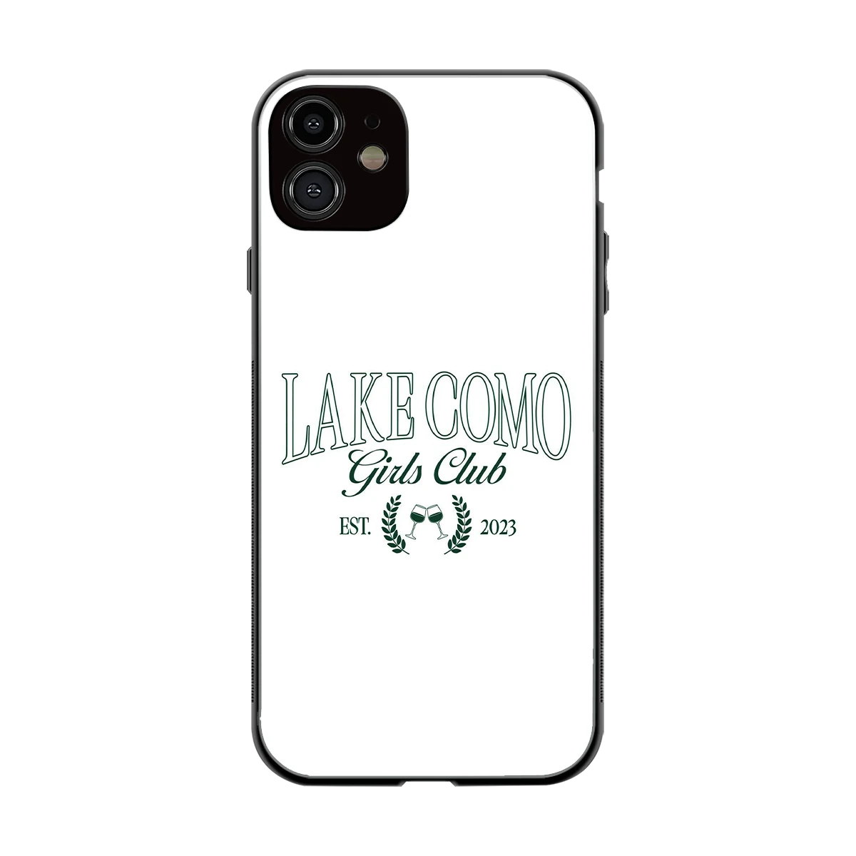 Lake Como back phone cover | glass case for iphone 11