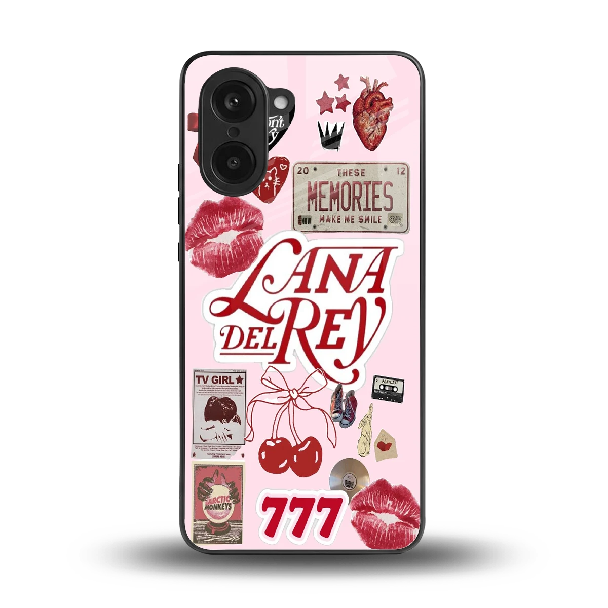 Lana Del Rey Collage back phone cover | glass case for oneplus nord ce5 5g