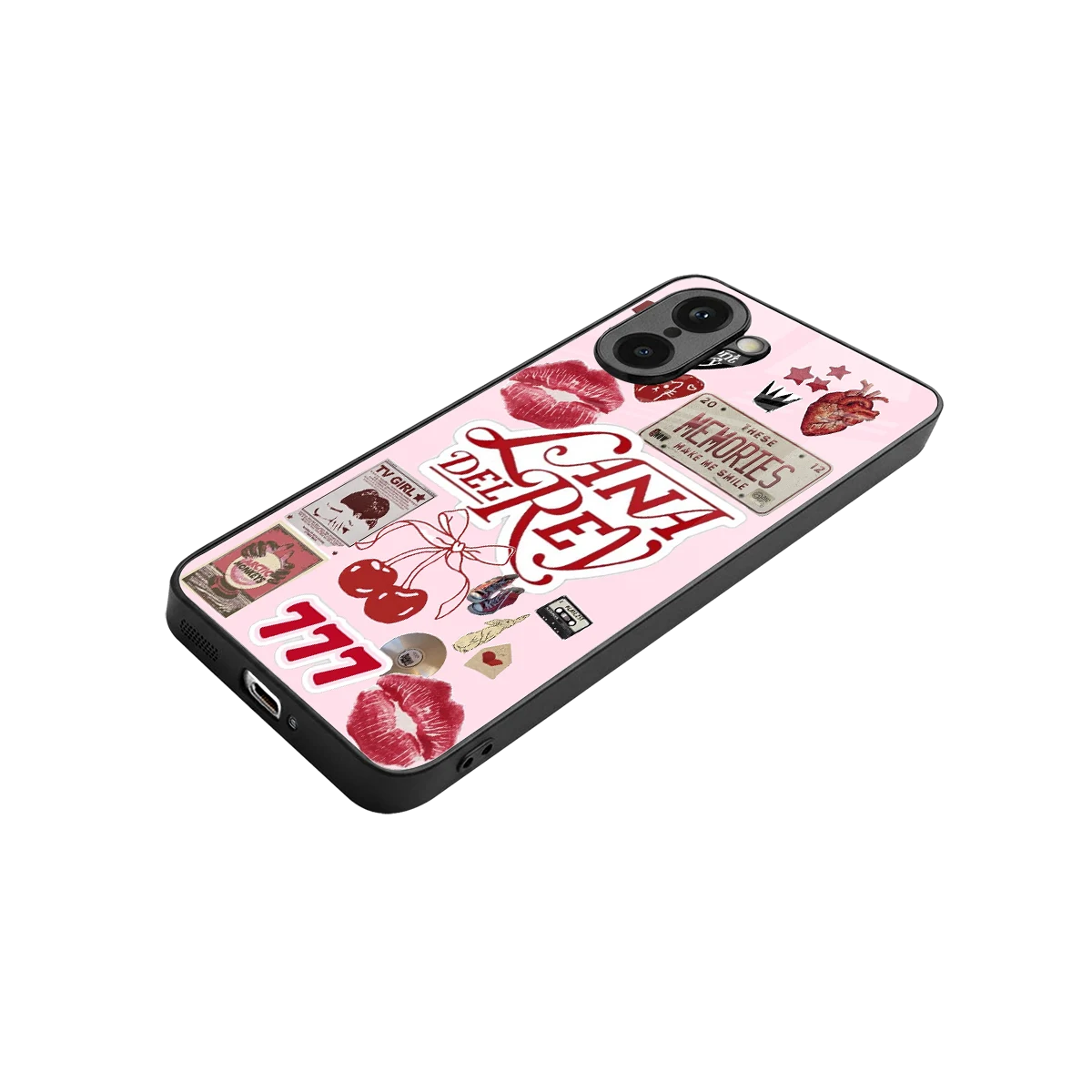 Lana Del Rey Collage stylish phone case for oneplus nord ce5 5g | glossy glass and slim fit