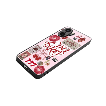 Lana Del Rey Collage stylish phone case for oneplus nord ce5 5g | glossy glass and slim fit