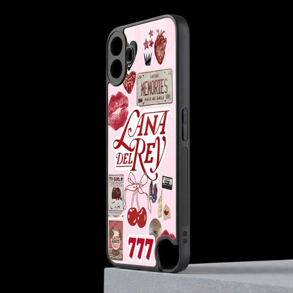 Lana Del Rey Collage cmf nothing phone 1 mobile cover | shockproof glass phone case