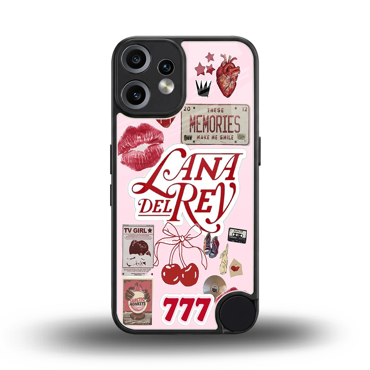 Lana Del Rey Collage back phone cover | glass case for cmf nothing phone 2 pro