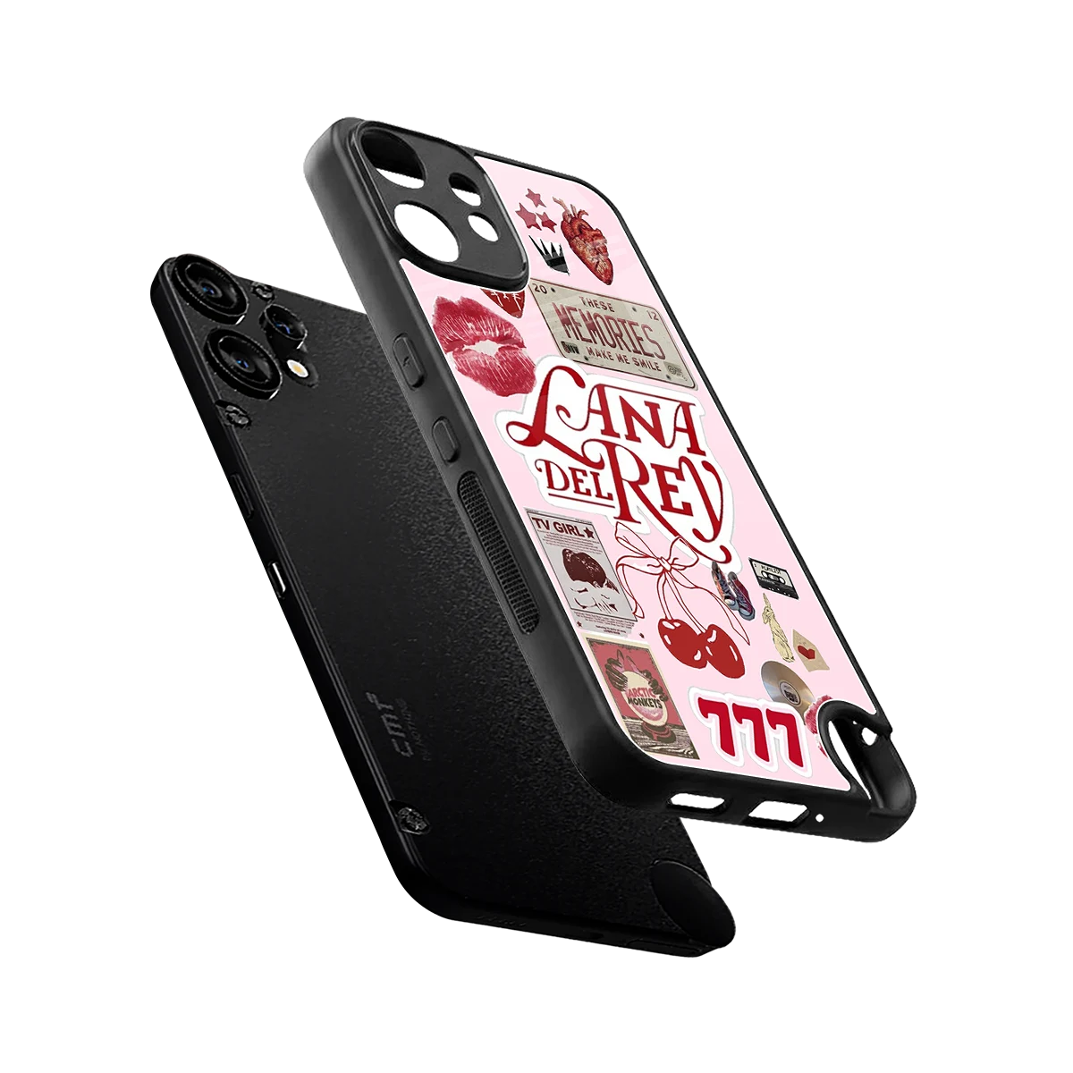 Lana Del Rey Collage sleek cmf nothing phone 2 pro cover with tempered glass back and TPU edges