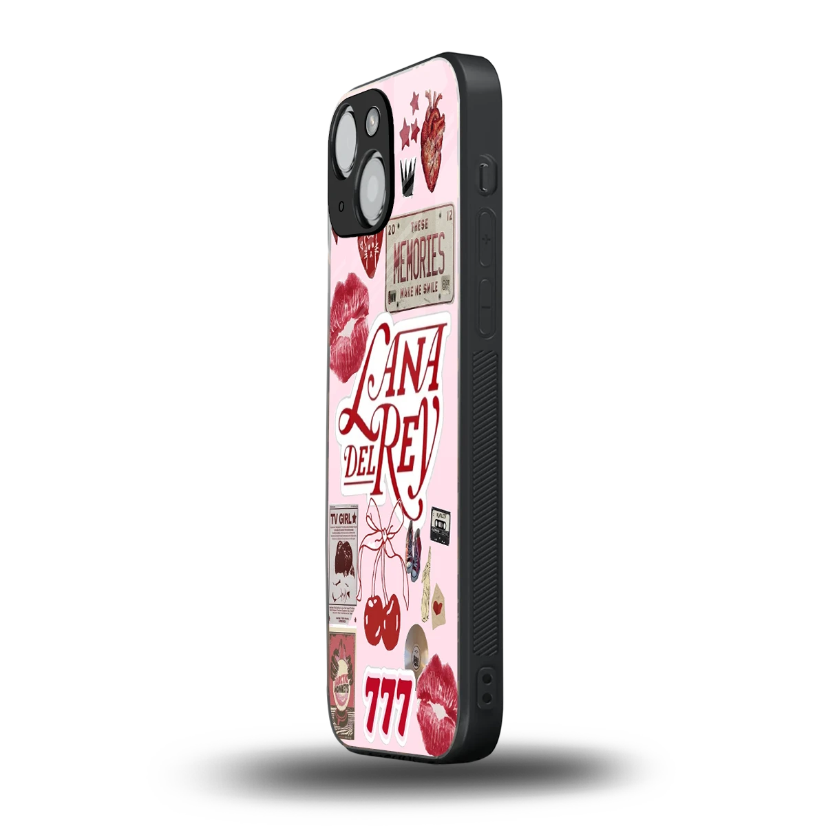 Lana Del Rey Collage iphone 12 mini mobile cover | shockproof glass phone case