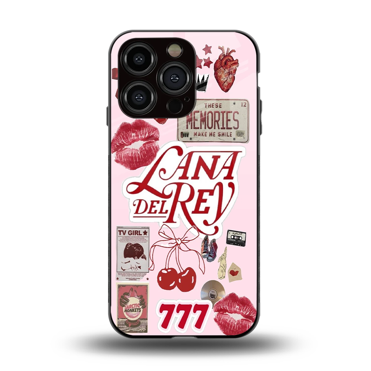 Lana Del Rey Collage back phone cover | glass case for iphone 13 pro