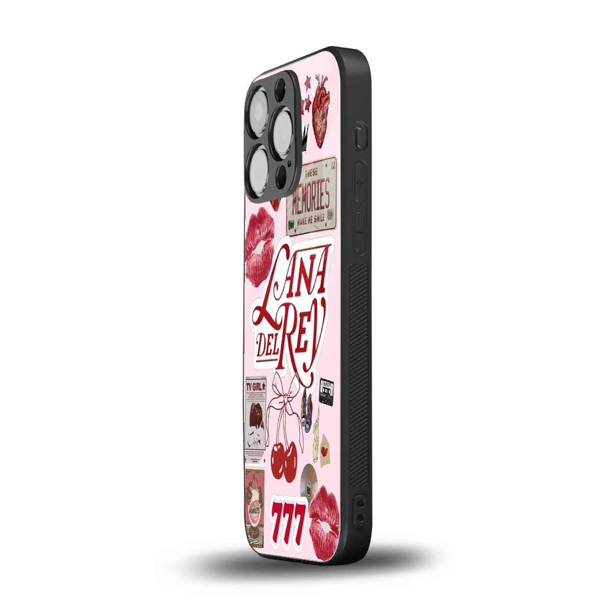 Lana Del Rey Collage iphone 13 pro mobile cover | shockproof glass phone case