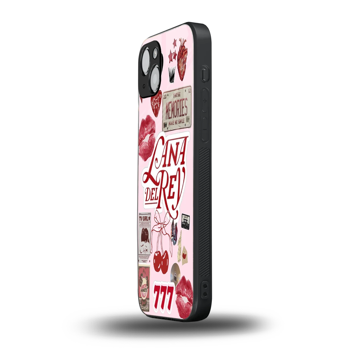 Lana Del Rey Collage iphone 14 mobile cover | shockproof glass phone case