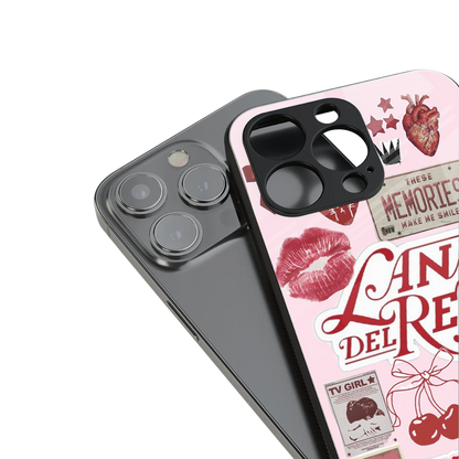 Lana Del Rey Collage Phone Case for Iphone 16 | Glass Case