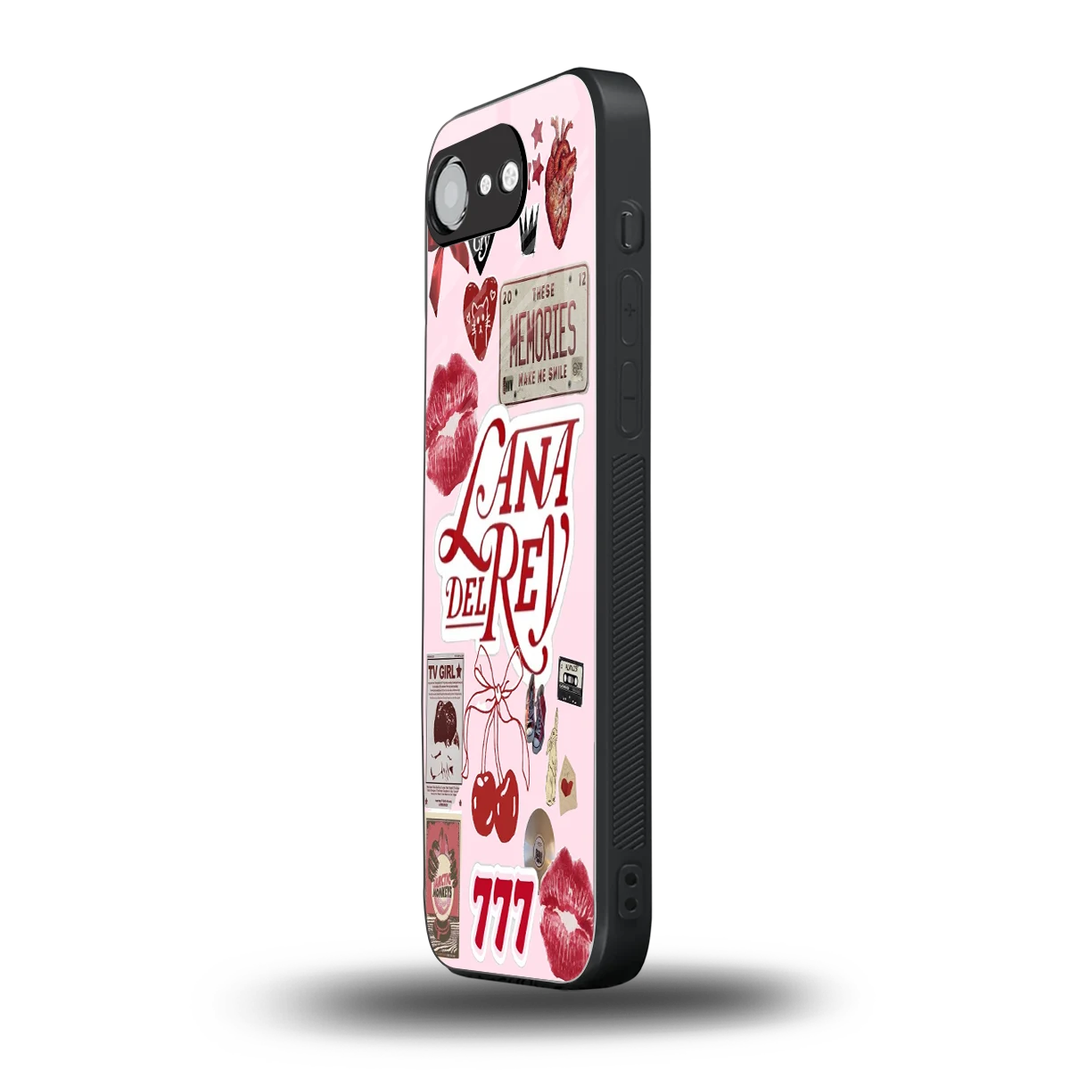 Lana Del Rey Collage iphone 17e mobile cover | shockproof glass phone case