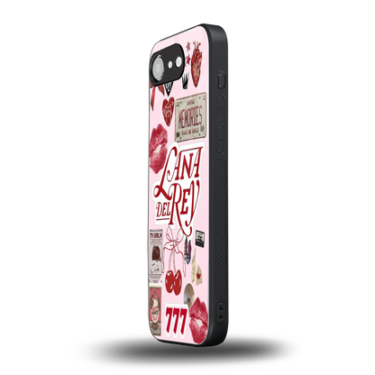 Lana Del Rey Collage iphone 17e mobile cover | shockproof glass phone case