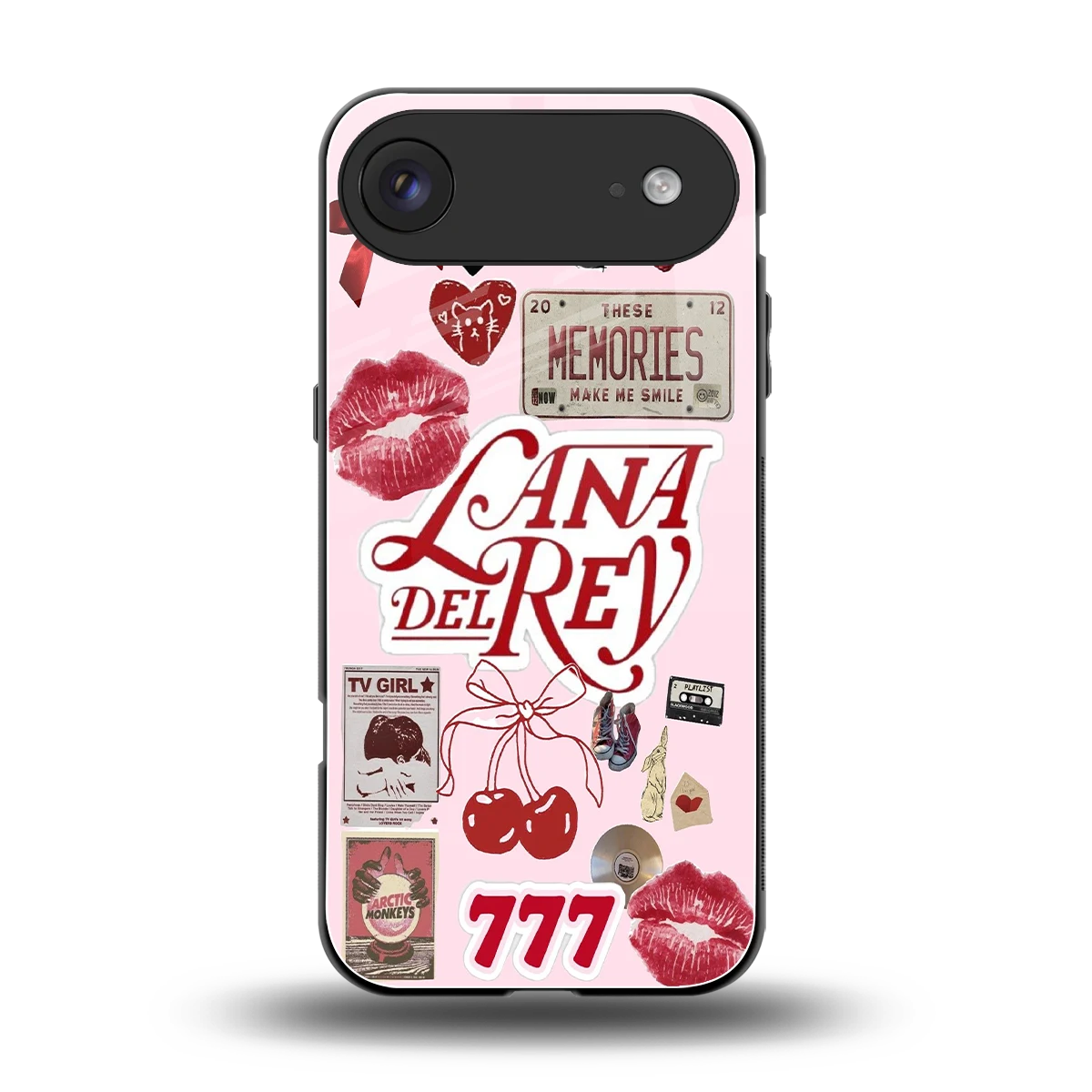 Lana Del Rey Collage back phone cover | glass case for iphone air