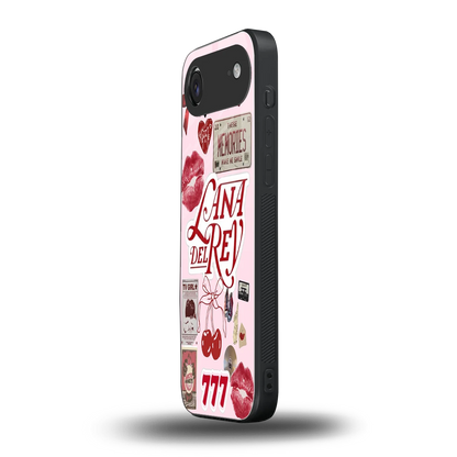 Lana Del Rey Collage iphone air mobile cover | shockproof glass phone case