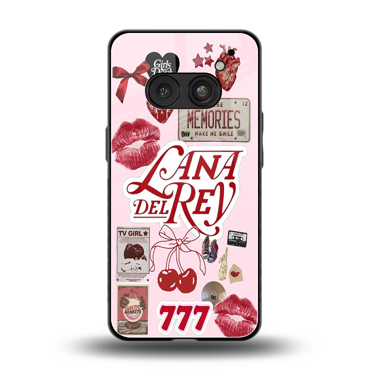 Lana Del Rey Collage back phone cover | glass case for nothing phone 2a plus