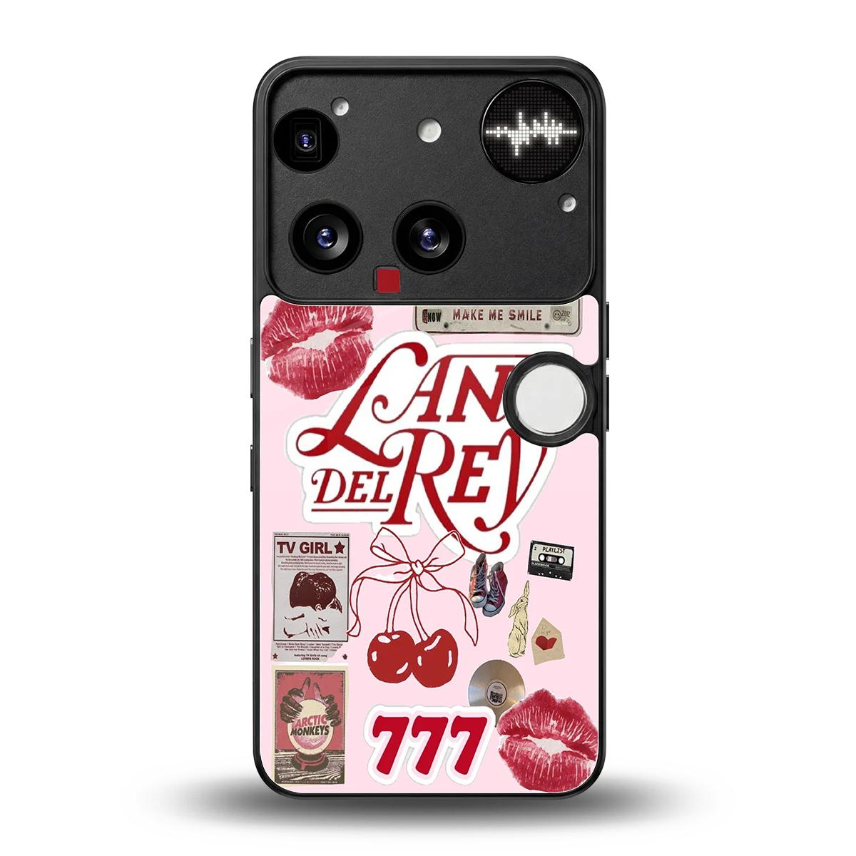Lana Del Rey Collage back phone cover | glass case for nothing phone 3