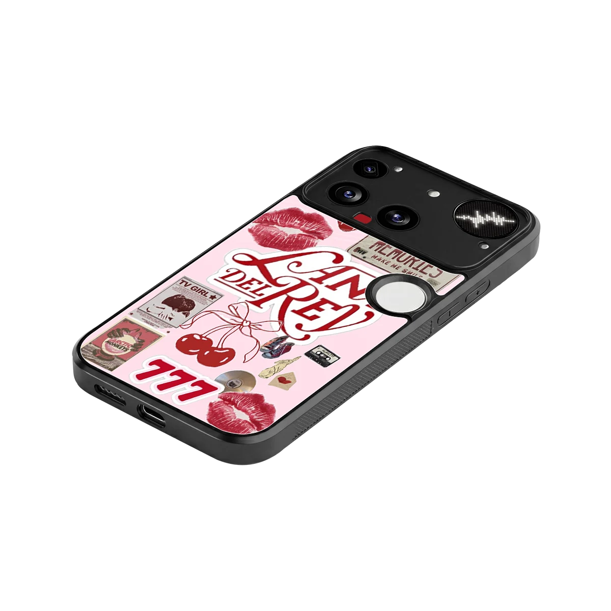Lana Del Rey Collage stylish phone case for nothing phone 3 | glossy glass and slim fit