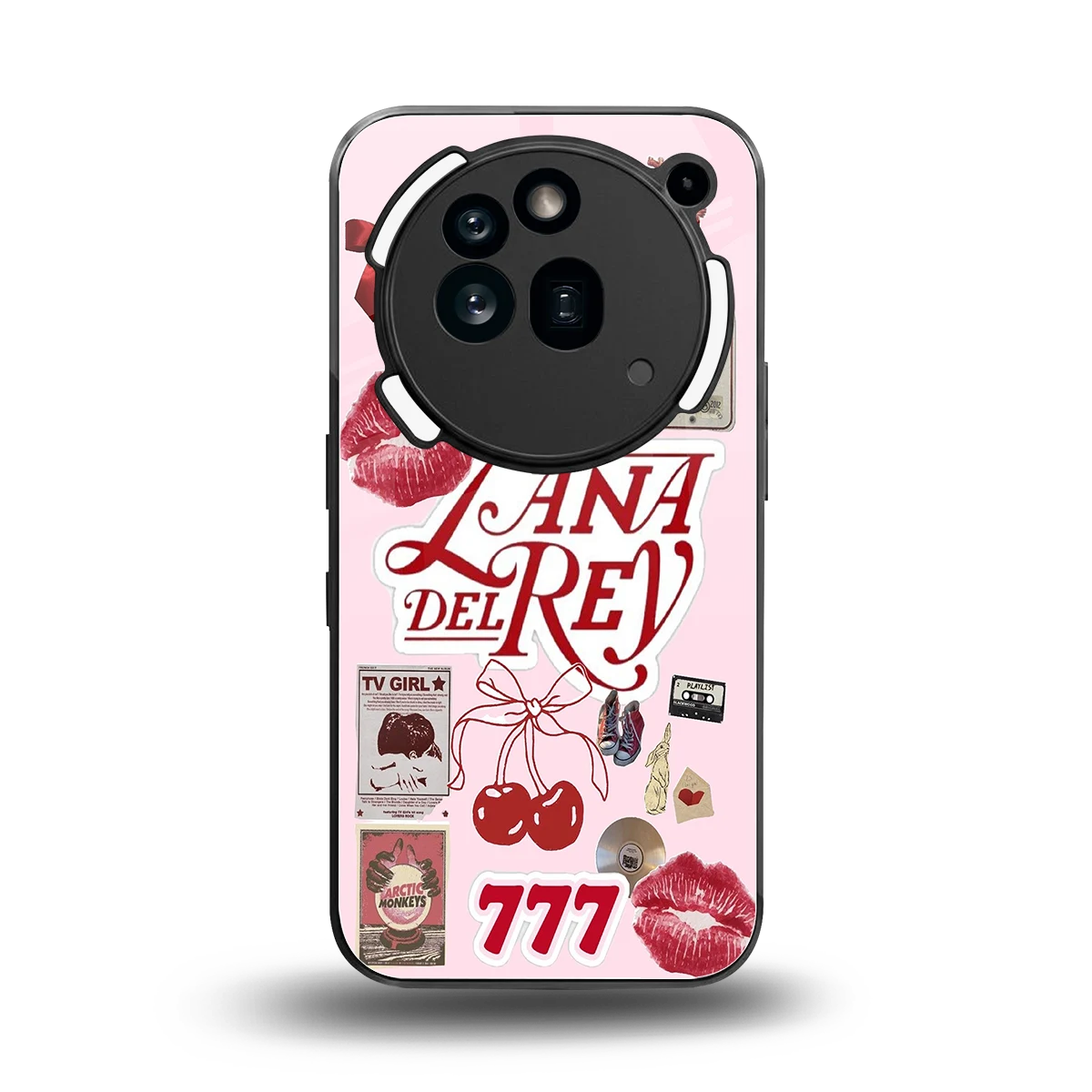 Lana Del Rey Collage back phone cover | glass case for nothing phone 3a pro
