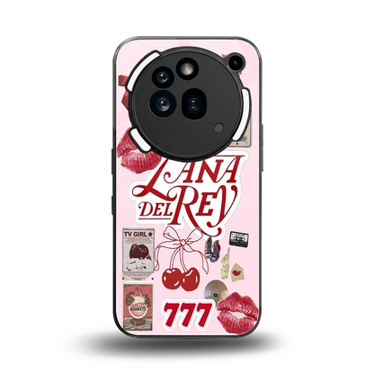 Lana Del Rey Collage back phone cover | glass case for nothing phone 3a pro
