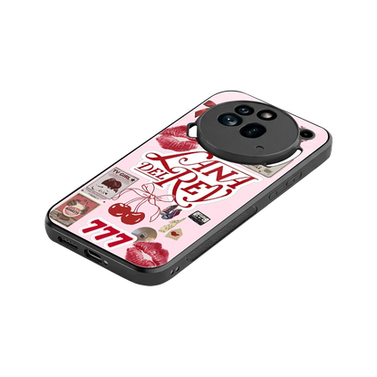 Lana Del Rey Collage stylish phone case for nothing phone 3a pro | glossy glass and slim fit