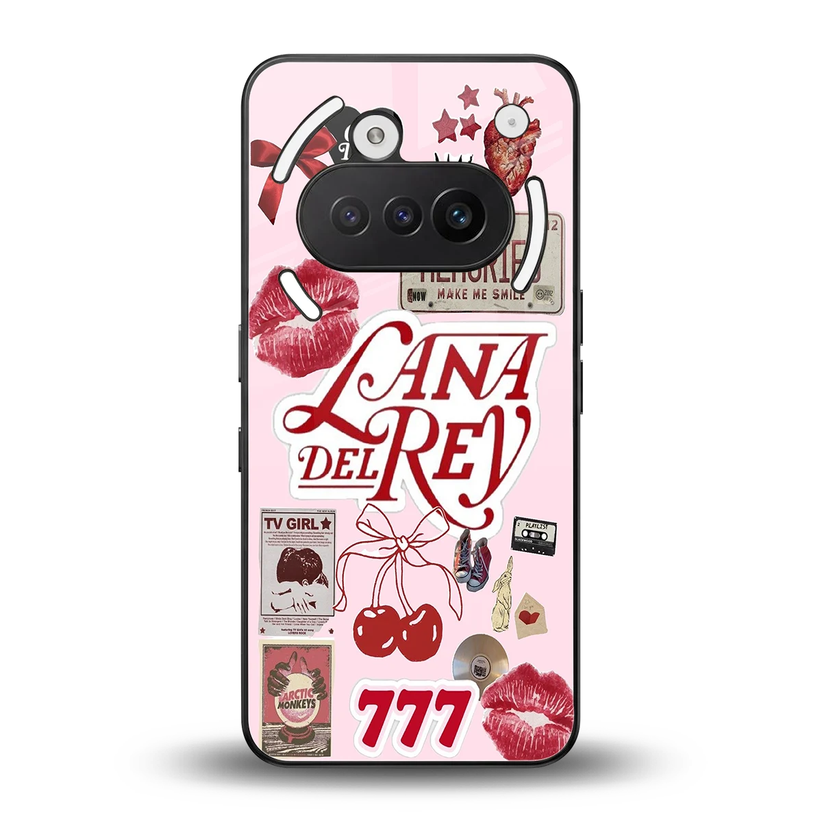 Lana Del Rey Collage back phone cover | glass case for nothing phone 3a