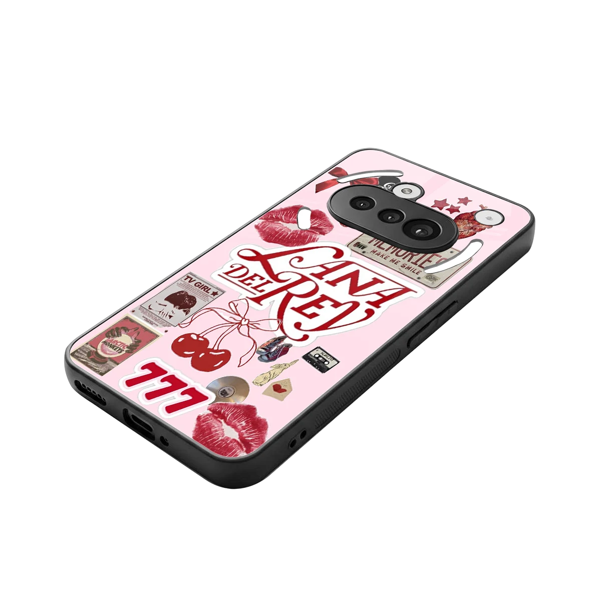 Lana Del Rey Collage stylish phone case for nothing phone 3a | glossy glass and slim fit