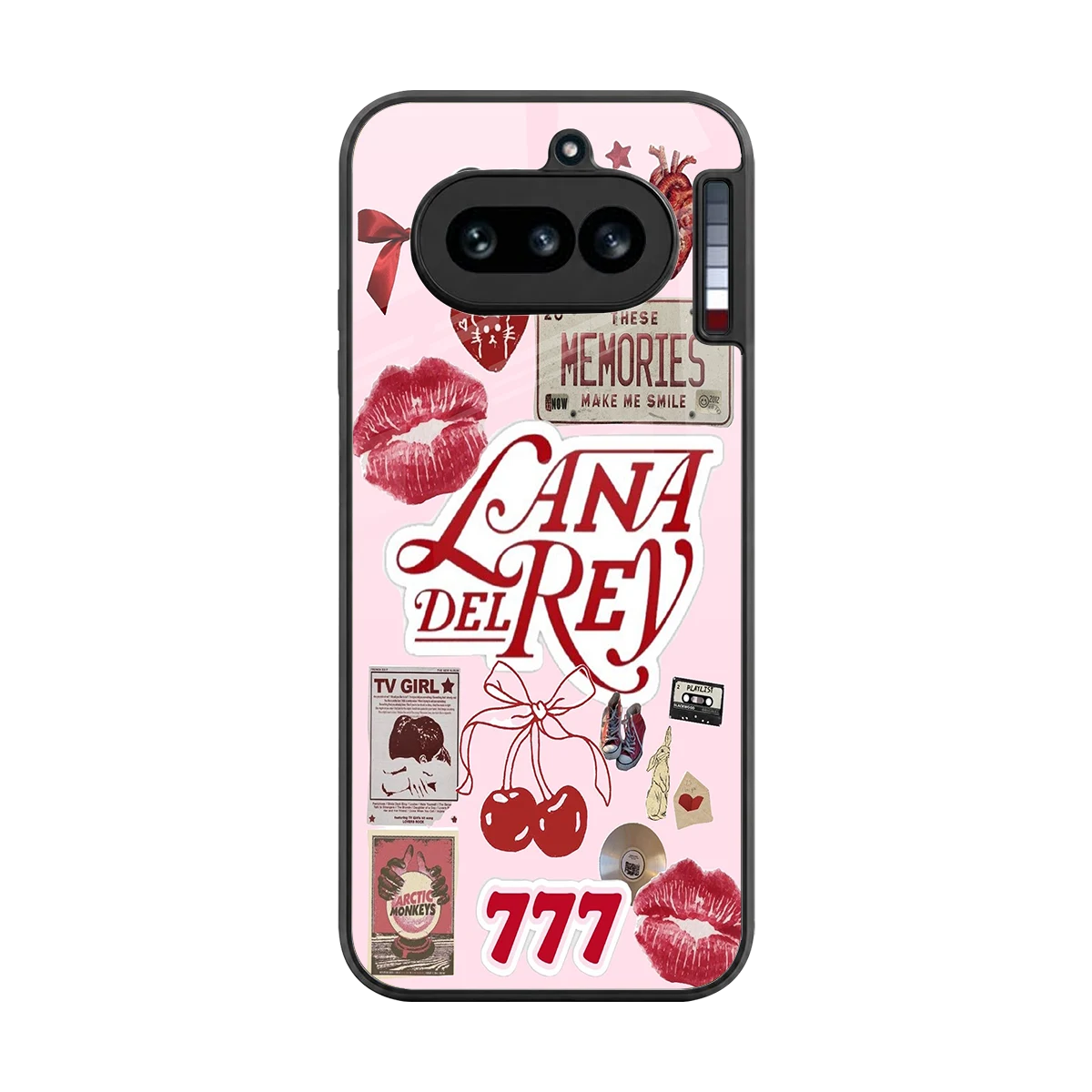 Lana Del Rey Collage back phone cover | glass case for nothing phone 4a