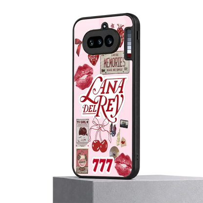 Lana Del Rey Collage nothing phone 4a mobile cover | shockproof glass phone case