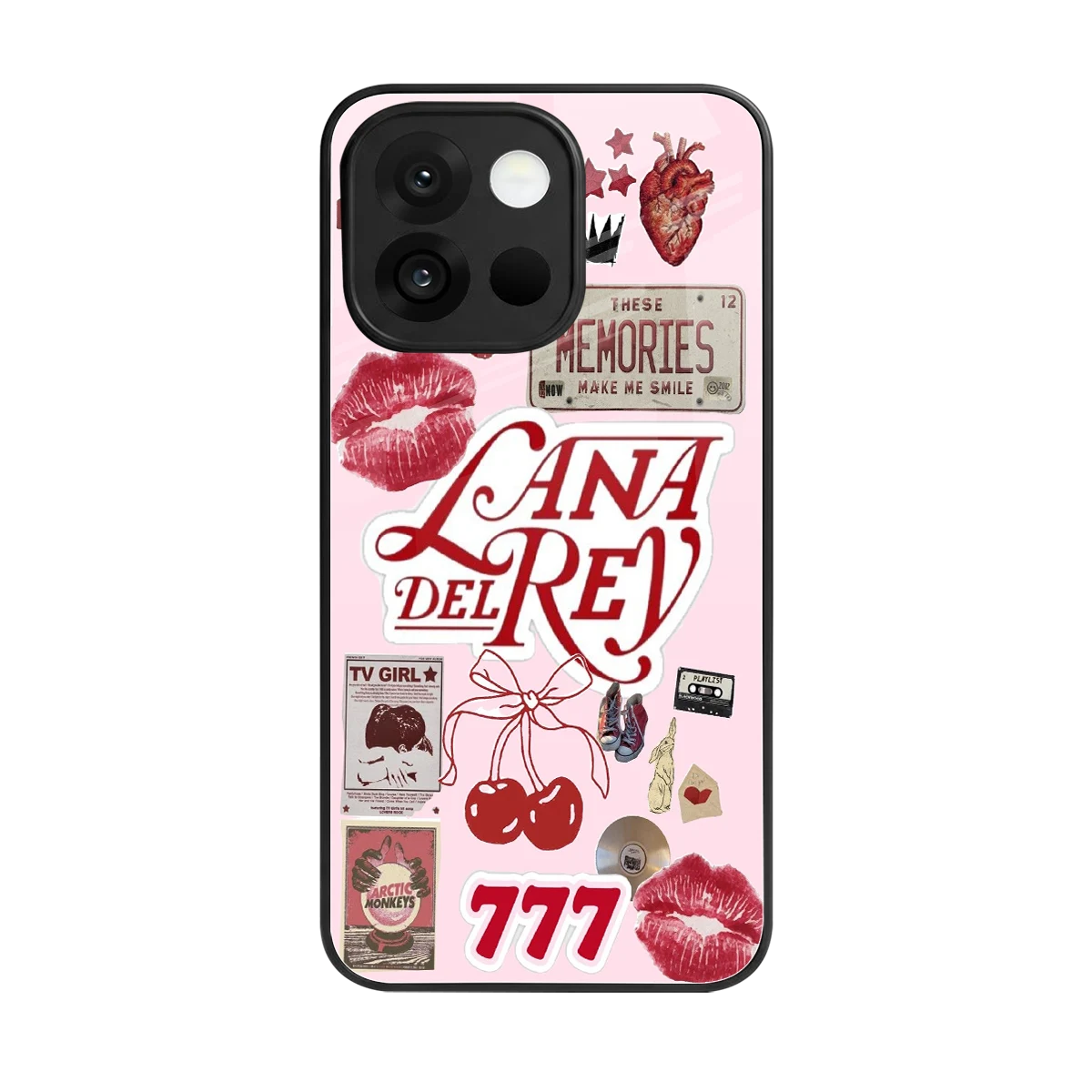 Lana Del Rey Collage back phone cover | glass case for oneplus 13s