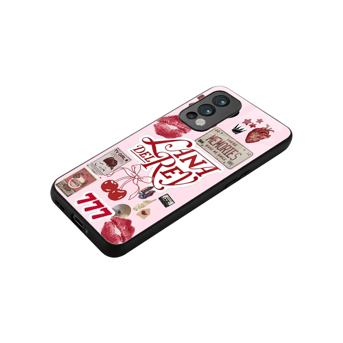 Lana Del Rey Collage stylish phone case for oneplus nord 2 | glossy glass and slim fit