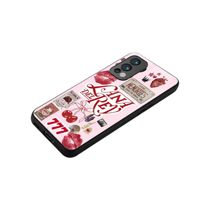 Lana Del Rey Collage stylish phone case for oneplus nord 2 | glossy glass and slim fit