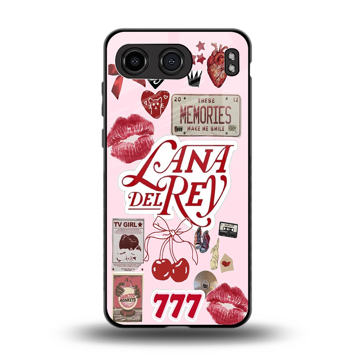 Lana Del Rey Collage back phone cover | glass case for oneplus nord 4