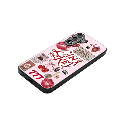 Lana Del Rey Collage stylish phone case for oneplus nord 5 | glossy glass and slim fit