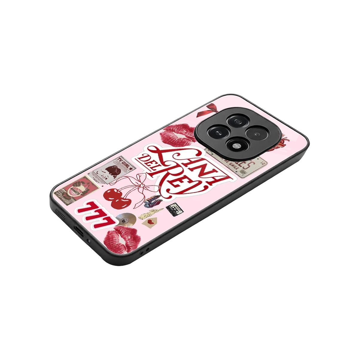 Lana Del Rey Collage stylish phone case for oppo f29 5g | glossy glass and slim fit