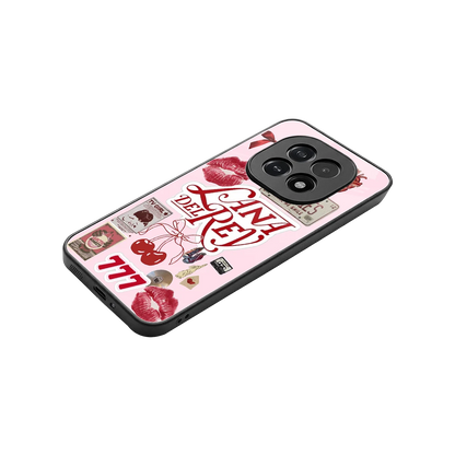 Lana Del Rey Collage stylish phone case for oppo f29 5g | glossy glass and slim fit