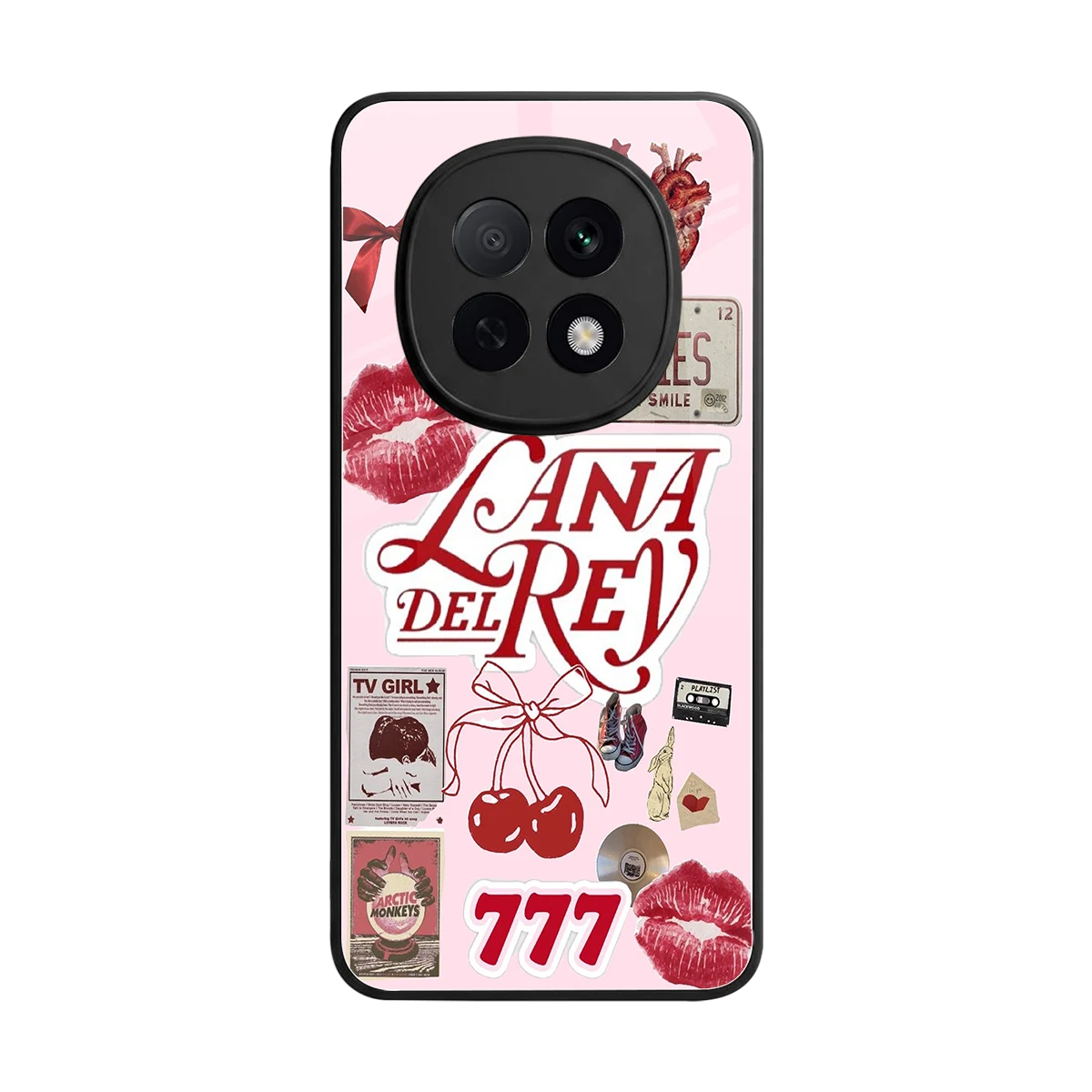 Lana Del Rey Collage back phone cover | glass case for oppo f29 pro 5g