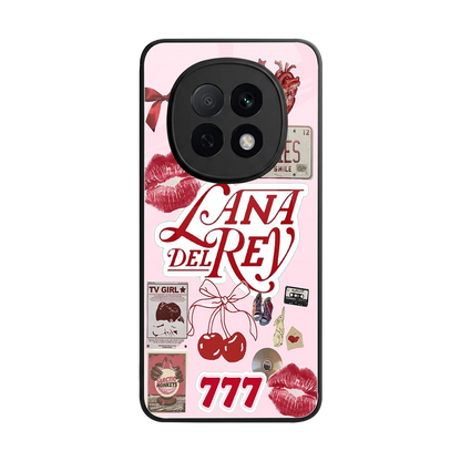 Lana Del Rey Collage back phone cover | glass case for oppo f29 pro 5g