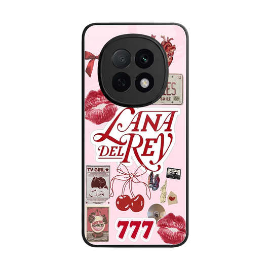 Lana Del Rey Collage back phone cover | glass case for oppo f29 pro 5g