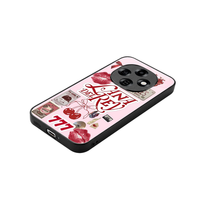 Lana Del Rey Collage stylish phone case for oppo f31 pro 5g | glossy glass and slim fit