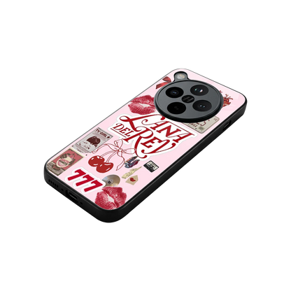 Lana Del Rey Collage stylish phone case for oppo find x8 | glossy glass and slim fit