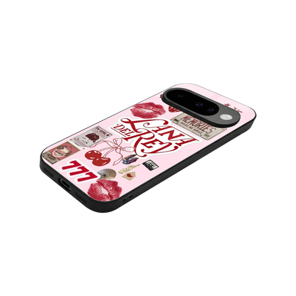 Lana Del Rey Collage stylish phone case for google pixel 10 | glossy glass and slim fit