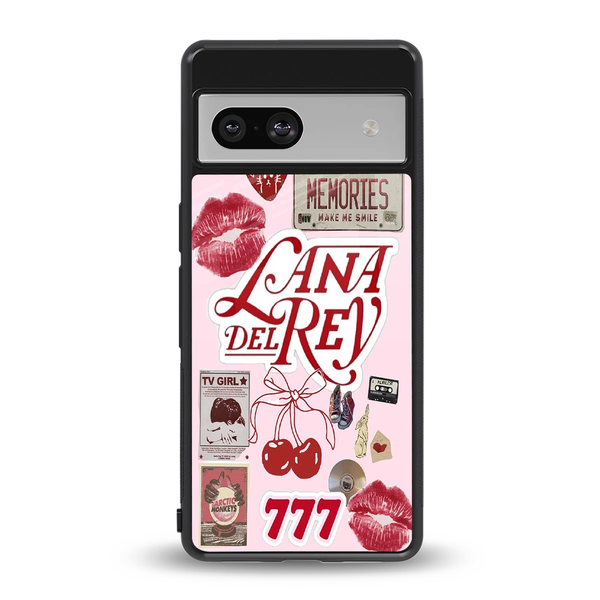 Lana Del Rey Collage back phone cover | glass case for google pixel 7a