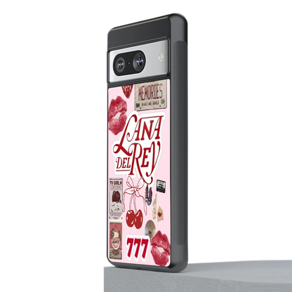 Lana Del Rey Collage stylish phone case for google pixel 8 | glossy glass and slim fit