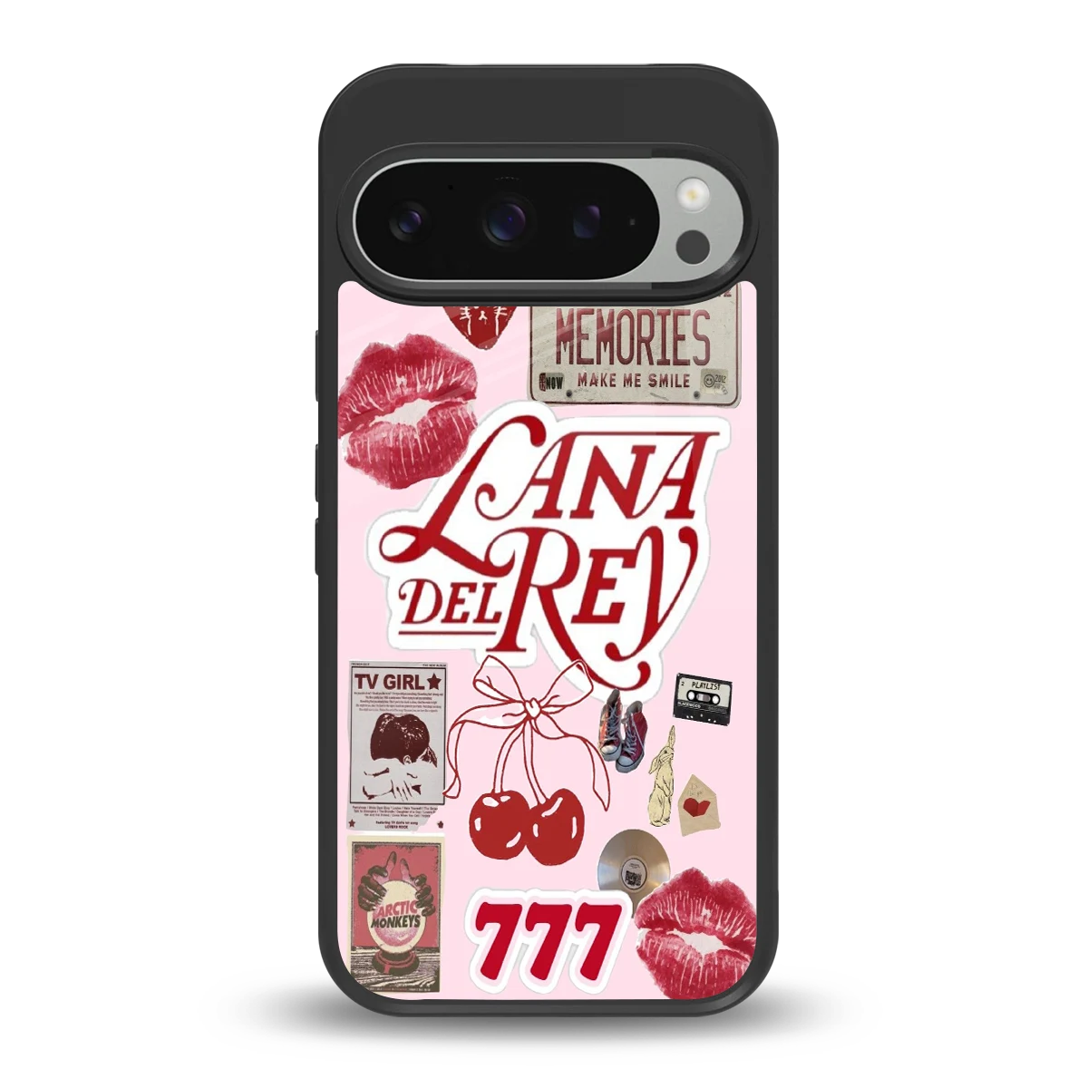 Lana Del Rey Collage back phone cover | glass case for google pixel 9 pro xl