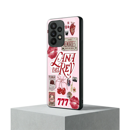 Lana Del Rey Collage samsung galaxy a23 mobile cover | shockproof glass phone case