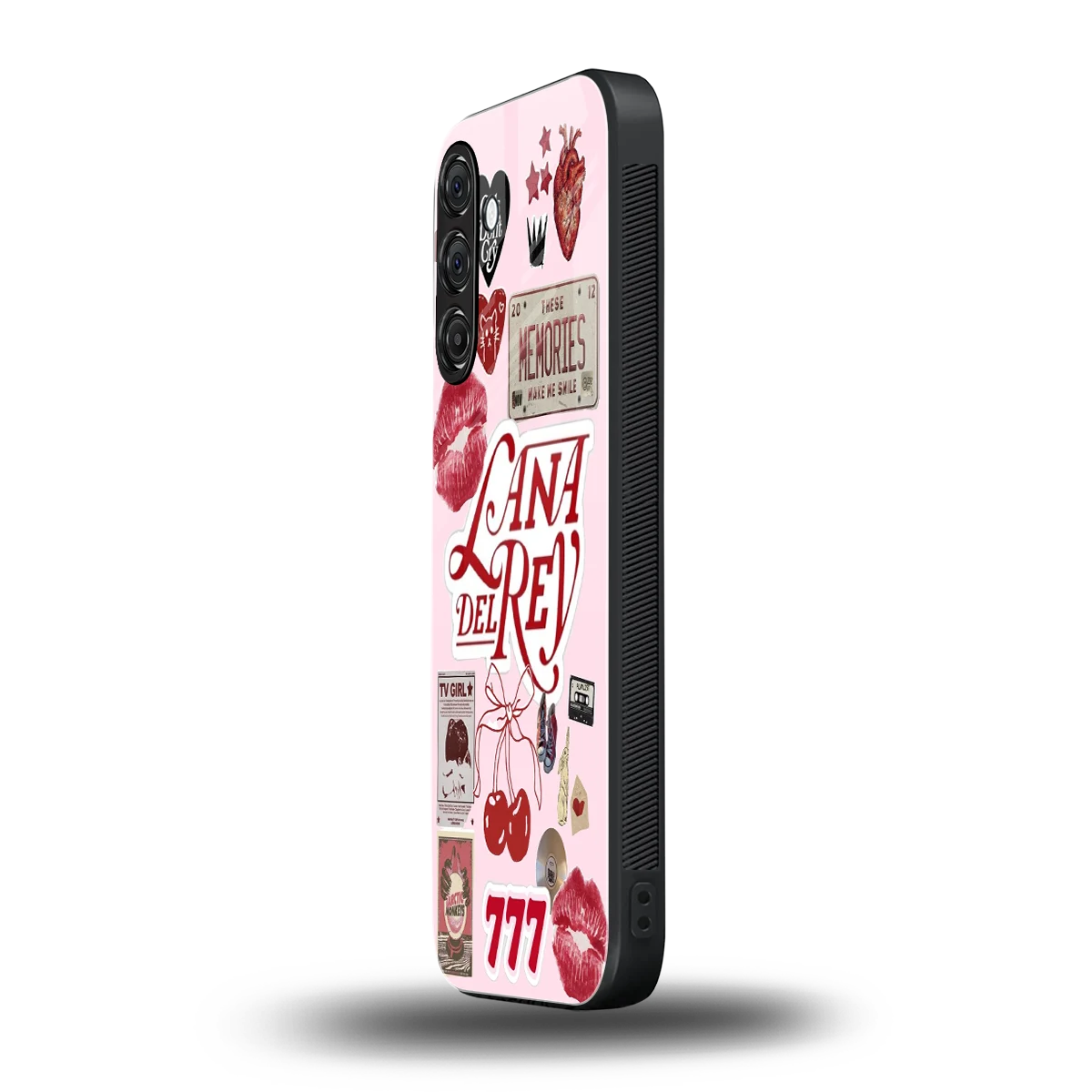 Lana Del Rey Collage samsung galaxy a55 5g mobile cover | shockproof glass phone case